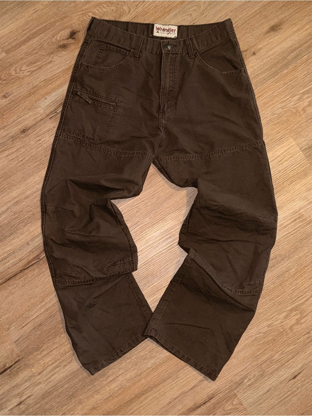 Vintage Wrangler Men’s Brown Work Cargo Pants